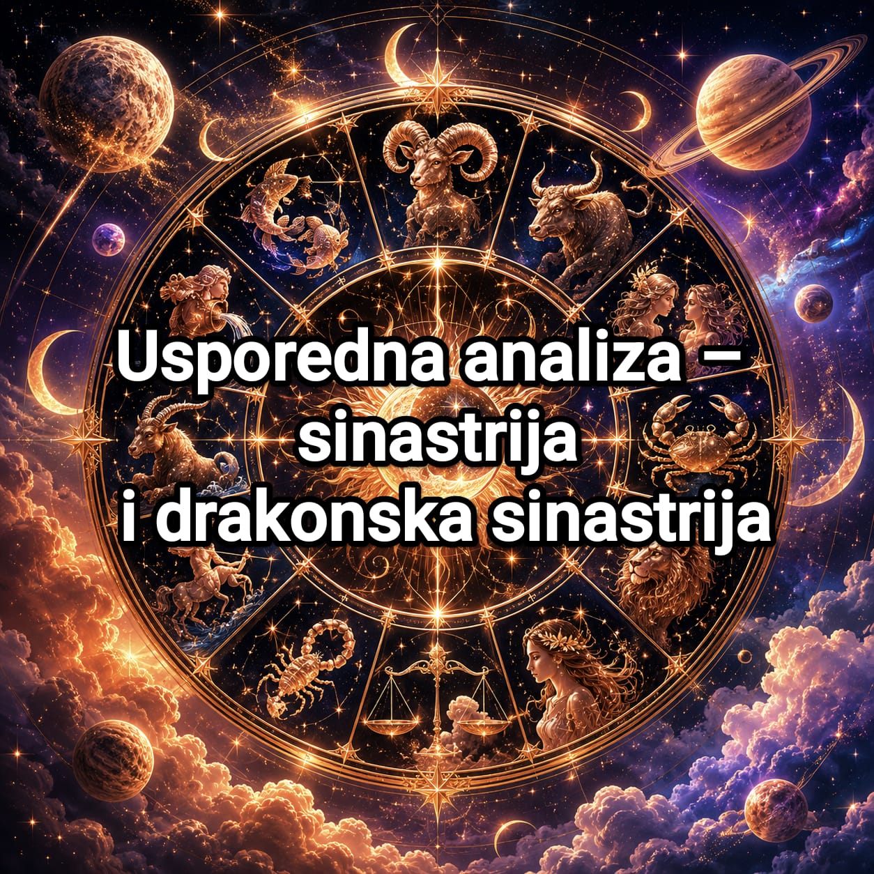 Usporedna analiza - sinastrija i drakonska sinastrija